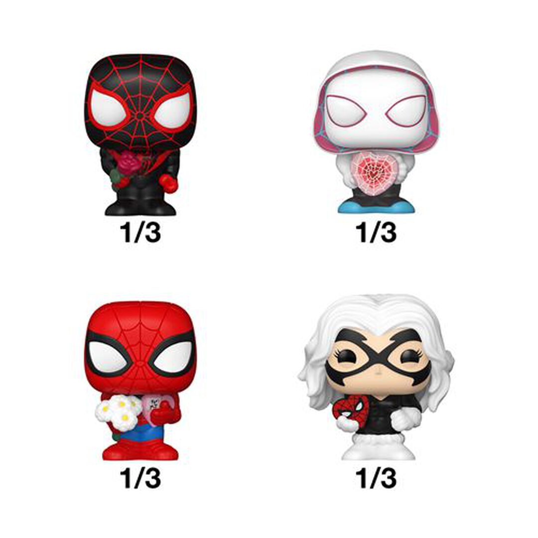 Figurine Bitty Pop Single | Spider-man | Al&eacute;atoire Valentin